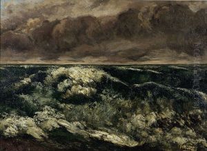 La Vague by Gustave Courbet
