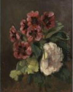 Bouquet De Fleurs (bouquet Of Flowers) by Gustave Courbet