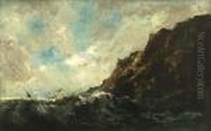 La Vague by Gustave Courbet