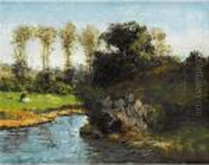 Paysage De Saintonge by Gustave Courbet