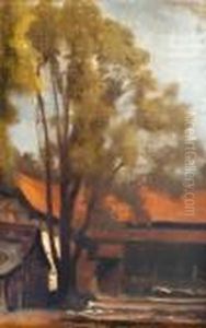 Cour De Ferme by Gustave Courbet