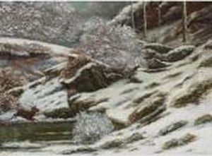 Paysage D'hiver by Gustave Courbet