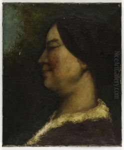 Portrait De Femme by Gustave Courbet