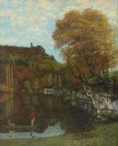 Le Miroir De Scey-en-varais by Gustave Courbet