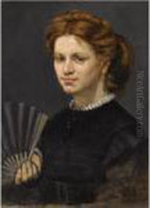 Madame Ernest Meja by Gustave Courbet