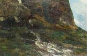 Paysage De Falaises by Gustave Courbet