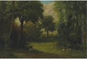 La Clairiere by Gustave Courbet
