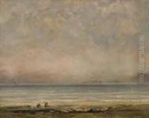 Bord De Mer by Gustave Courbet