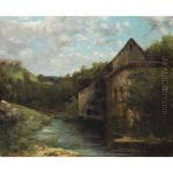 Adieu Au Jura [ ; Goodbye To Jura ; Oil On Canvas ; Signed Lower Left G.courbet] - view 1