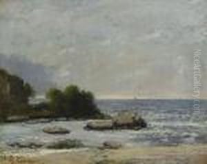 Marine De Saint-aubin by Gustave Courbet
