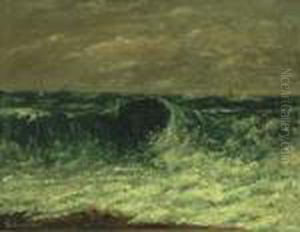 La Vague by Gustave Courbet