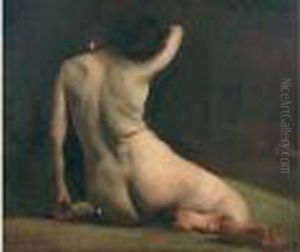 Modele De Dos by Gustave Courbet