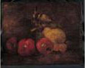 Nature Morte Aux Fruits by Gustave Courbet