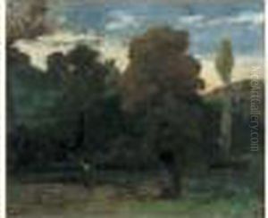 Promenade En Bateau by Gustave Courbet