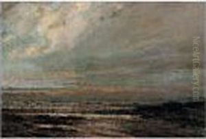 Marine A Deauville by Gustave Courbet