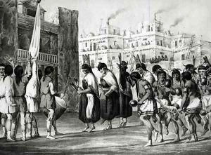 Buffalo Dance at Pueblo de Zuni New Mexico by Kern, Ricard Hovenden