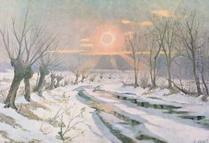 Annular eclipse of the sun by Kranz, W.
