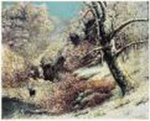 Paysage D'hiver Ou (la Gorge Aux Loups, Foret De
Fontainebleau) by Gustave Courbet