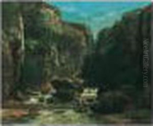 Bears Signature L.r. by Gustave Courbet