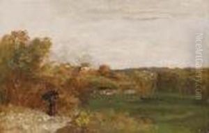 Vallee De Fontcouvert by Gustave Courbet