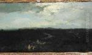 Paysage Nocturne by Gustave Courbet