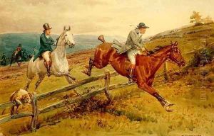 Hunting by George Goodwin Jnr Kilburne
