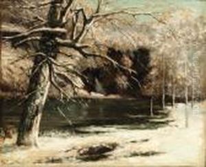Le Chasseur D'eau by Gustave Courbet