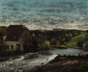 La Vall De La Loue (the Loue Valley) by Gustave Courbet