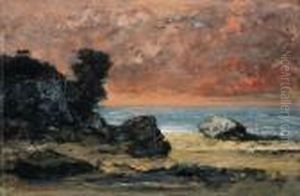 Aprs L'orage, Marine (after The Storm) by Gustave Courbet