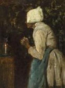 Priere Du Soir by Frans Courtens