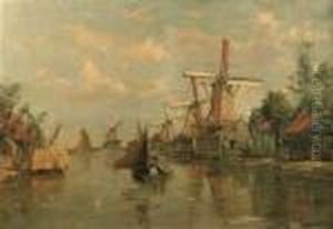 Zicht Op De Zaan: Mills Along The River Zaan