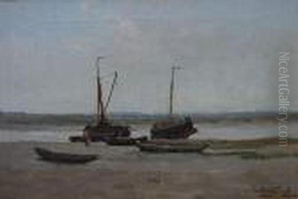 Bateaux Sur La Greve - view 1