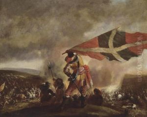 A Calvary Skirmish by Jacques Courtois