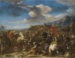 The Battle Of Issus: Alexander The Great's Army Defeats Darius And The Persians by Jacques Courtois