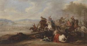 A Cavalry Engagement Between Christian Andottoman Soldiers