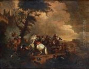Cavalry Battle by Jacques Courtois