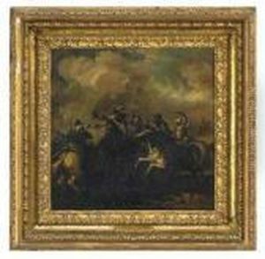 A Cavalry Skirmish by Jacques Courtois