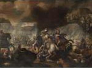 Battle Scene by Jacques Courtois