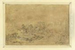 Scene De Bataille by Jacques Courtois