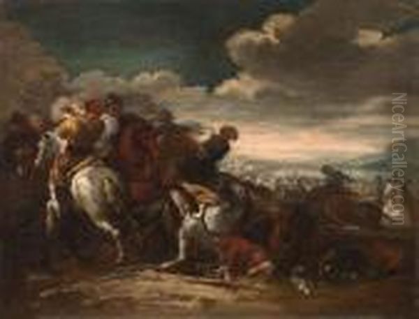 Battaglia Tra Cavalieri Imperiali E Turchi - view 1
