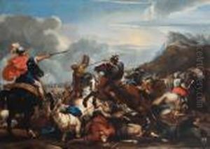 Scena Di Battaglia by Jacques Courtois
