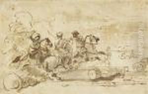 Cavalry Encounters by Jacques Courtois