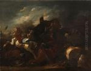 A Cavalry Engagement by Jacques Courtois
