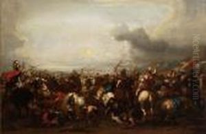 Battaglia Con Cavalieri by Jacques Courtois