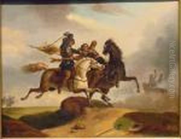 Skirmish For The Flag - view 1