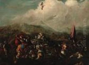 A Cavalry Battle by Jacques Courtois
