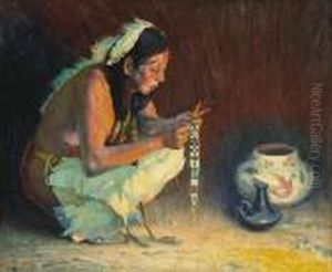 Hair Ornament Maker by Eanger Irving Couse