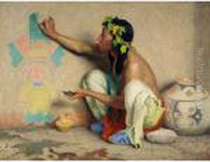 Kachina Painter by Eanger Irving Couse