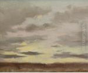 Evening Clouds Over The Arizona Desert