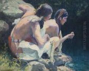 Medicine Spring by Eanger Irving Couse